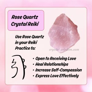 Rose Quartz Crystal Reiki