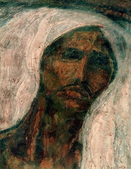 لوحة (عامل الترحيلة) للفنان عز الدين نجيب
