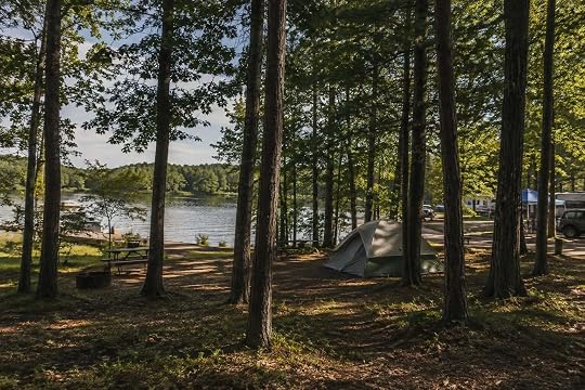 May be an image of campsite