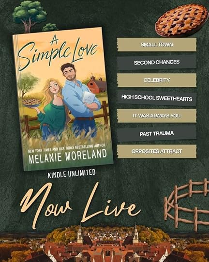 This may contain: an advertisement for a book called simple love