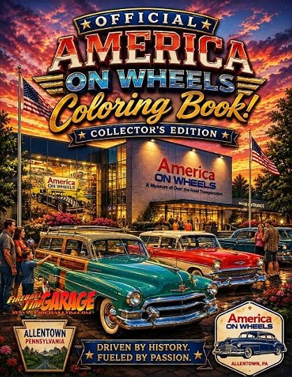 Fireball Tim Garage Coloring Books