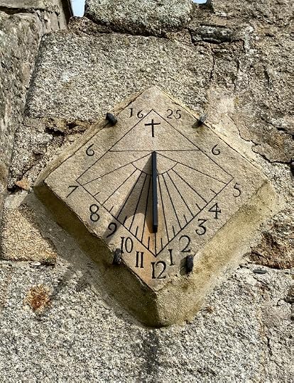 sundial in Rathen kirkyard