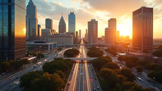 Austin cityscape featuring tech headquarters benefiting from Strategy & Setup services and digital transformation