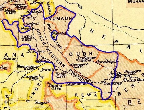 The Sarun Field Force -June and July 1858