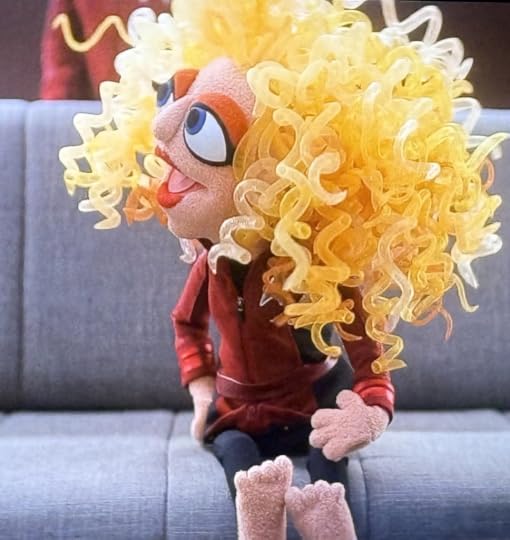 The Pelia puppet from the SNW episode