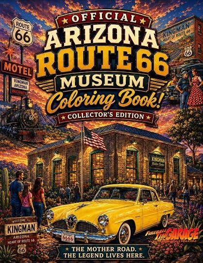 Fireball Tim Garage Coloring Books