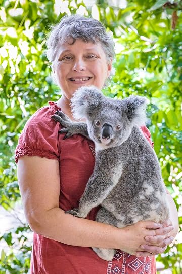 Mally Ham with Koala