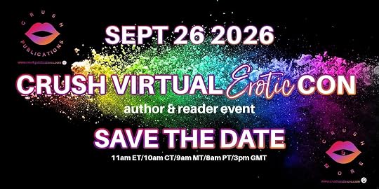 Promo image for CRUSH Virtual Erotic Con Sept 26 2026