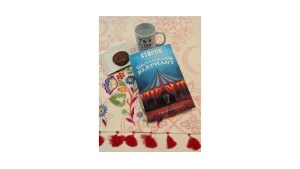 Circus of the Vanishing Elephant book cover image in scene
