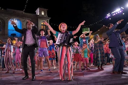 Shaina Taub as Feste in “Twelfth Night” at the Delacorte Theater, a Public Works production that featured professional actors and community groups.