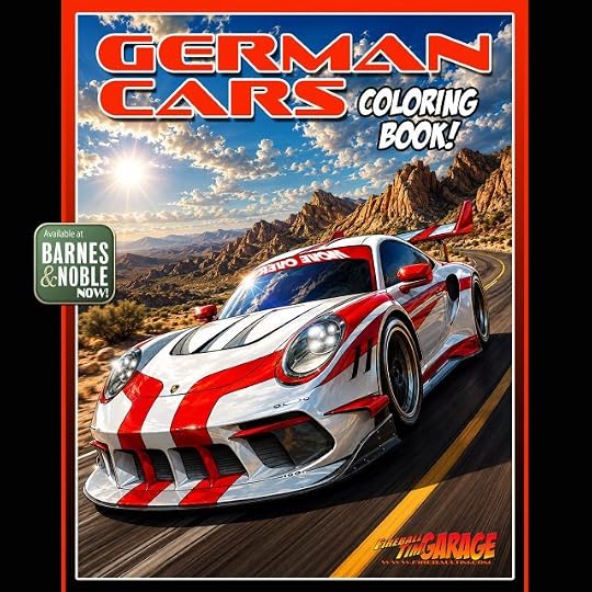 Fireball Tim Garage Coloring Books