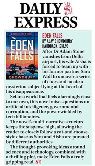 Daily Express review of Eden Falls