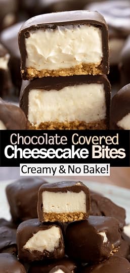 The Best Mini Cheesecake Bites (Chocolate Coating, Graham Cracker Crust)