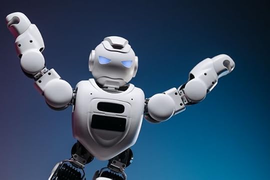 A robot advances menacingly with raised arms. Photo by Pavel Danilyuk via Pexels.