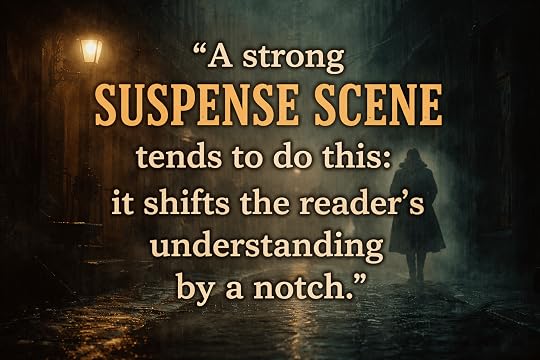 How suspense fiction builds tension scene by scene - Key Insight