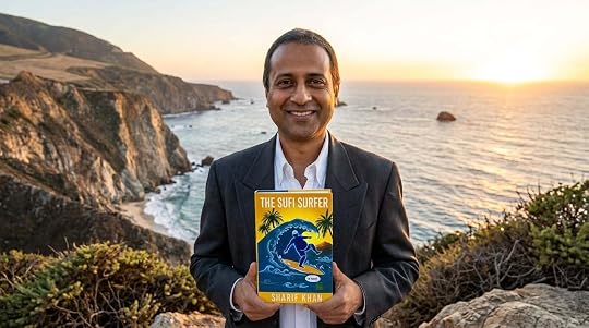 Sharif Khan, author of the satirical comedy novel, The Sufi Surfer