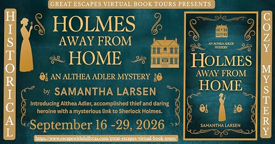 Holmes Away /from Home Book Tour Banner