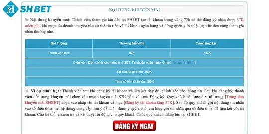 Tổng hợp khuyến mãi thành viên mới từ SHBET cung cấp