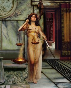 Justitia, by Howard David Johnson