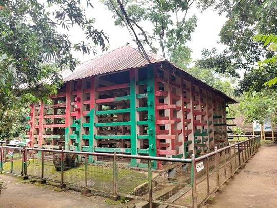 Konni Elephant Rehabilitation Centre - Wooden Elephant Cages