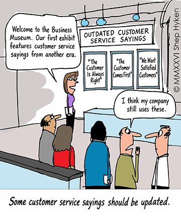 Outdated Customer Service Quotes 