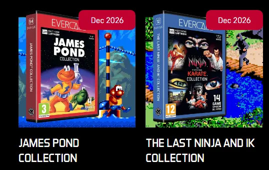 James Pond Collection and The Ninja and IK Collection