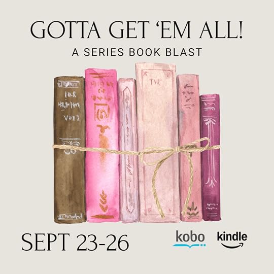 Banner of the Gotta Get 'Em All Series Book Blast.