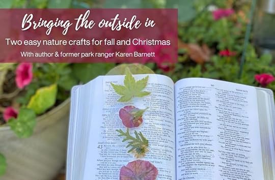 Open bible with a pressed flower bookmark