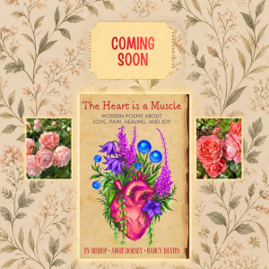 Cover Reveal for The Heart is a Muscle, Modern Poems about Love, Pain, Healing, and Joy