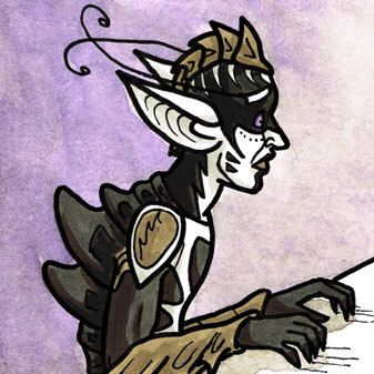 Valley of the Silk Sky queer sci-fi webcomic - Hali