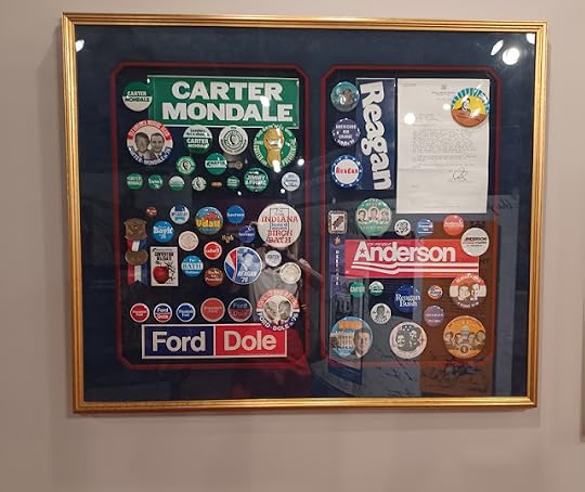 campaign buttons, Wyoming State Museum