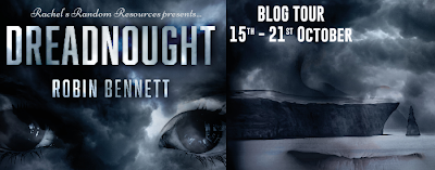 Blog tour header for Dreadnought showing tour dates 15th tto 21st October 2026