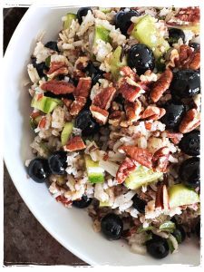 Wild Rice and Blueberry Salad