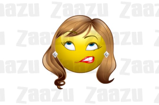 p 77: "she bit her lower lip.