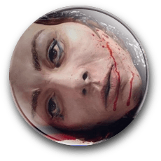 Scary Cake Badge