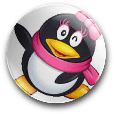 Penguin Girl Badge
