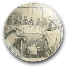 Criminal Pigs Badge