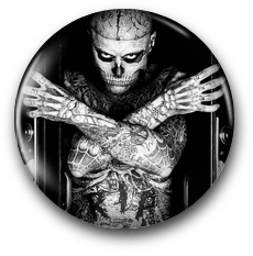 Zombie Boy Badge